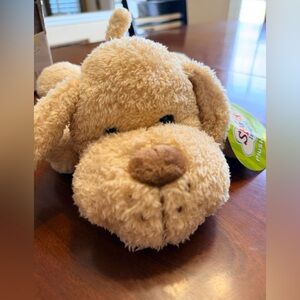 Spark Create Imagine Tan Dog
Plush Brown Nose Laying Puppy Stuffed Animal Toy